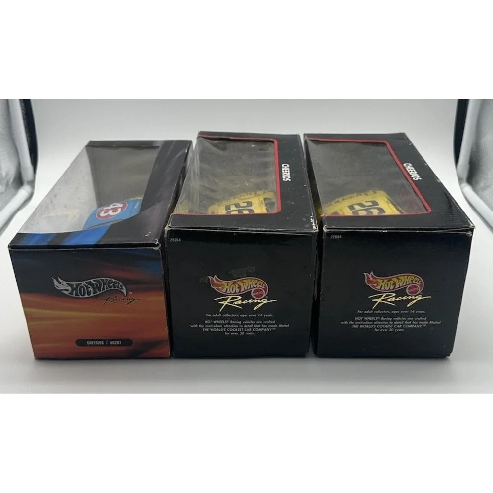 Hot Wheels includes three